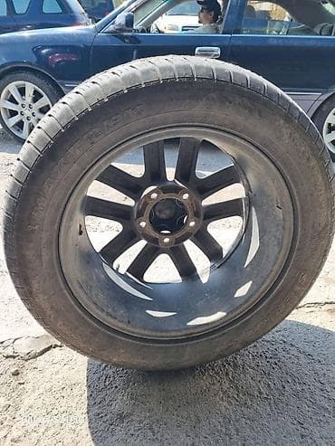 2156016 летние: Колеса в сборе 215 / 50 / R 17, Лето, Б/у, Запаска, Легковые, Литые, отверстий - 5 — 3