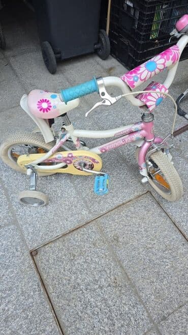 рейтинг детских велосипедов от 5 лет: Детский велосипед, 2-колесный, 3 - 4 года, Для девочки, Б/у — 1