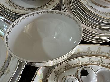 сервиз на 12 персон: Богато и изысканно! Перламутр с позолотой! 😍 Новый столовый сервиз на — 10