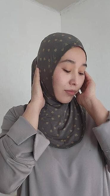 обувь 39: Хиджаб-амир (готовый, быстрого надевания) - Модель: цельнокроеная — 2