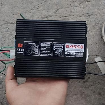 211 amg: Электросирена Federal Signal с усилителем ASS8 800W (комплект) — 3