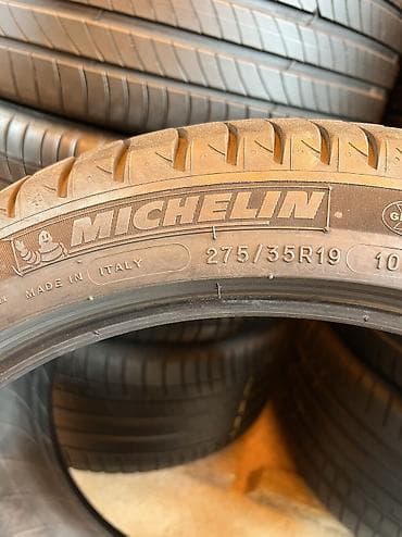 Транспорт: Шины 275 / 35 / R 19, Лето, Б/у, Комплект, Франция, Michelin — 7