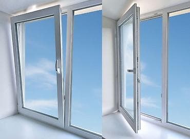 пластиковый стекло: Пластиковые окна на заказ ПВХ с поворотно-откидными створками - — 6