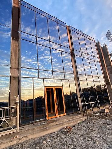 Алюминиевые фасадные системы и витражное остекление под ключ -