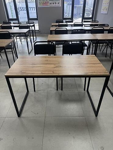 Офис эмереги: Парта жана отургуч комплекти lalafo.kg да — 1 Офис эмереги: Парта жана отургуч комплекти — 1