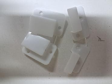 Магнитные защёлки для шкафчиков/дверец, 4 шт. - Цвет: белый -