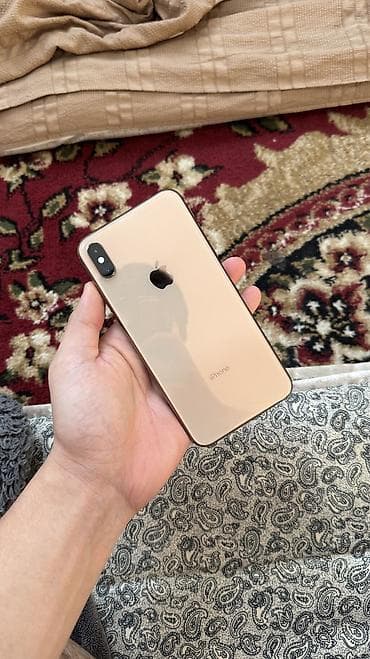 iphone 7 plys: IPhone Xs Max, 512 ГБ, Золотой, Защитное стекло, Чехол, Зарядное устройство, 82 % — 1