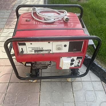 сварка 4 в 1: Бензиновый электрогенератор OmiSun AM5500, двигатель Honda — 2