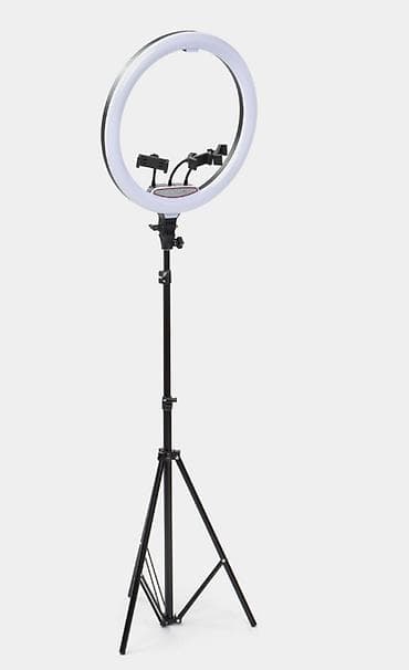 Жарык кылуу: Кольцевая лампа MJ45, 45см, RGB ﻿Кольцевая RGB лампа MJ-45 — 3
