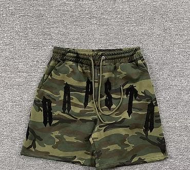 nike tech flece: Спортивные шорты, Свободная, С карманами, M — 2