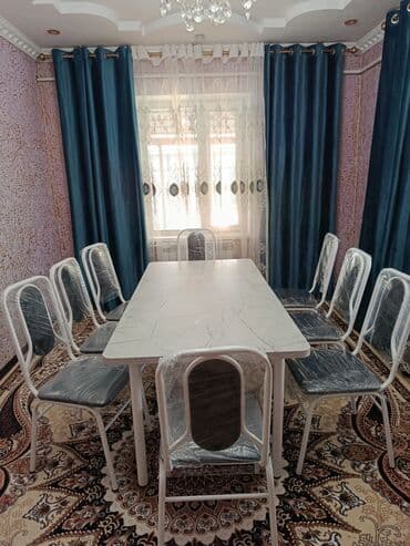 кухонный уголок фото и цены бишкек: Кухонный стол и стул, Новый, Платная доставка — 15