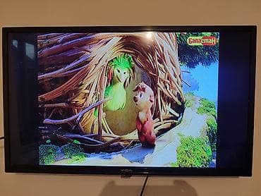 studio display: Телевизор VASIN, диагональ экрана около 32–40". Плоская панель, тонкие — 1