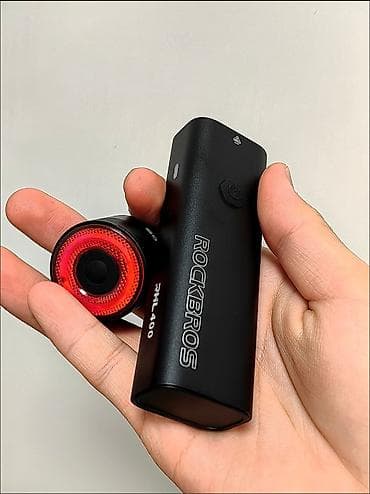 очки вертуальной реальности: Комплект безопасности Rockbros: Фара RHL400 + Смарт-фонарь Q1 🚴‍♂️ — 4