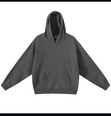 купить женскую обувь больших размеров: Худи унисекс, базовое, графитовый цвет. СРОЧНО ПРОДАЮ - Крой — 1