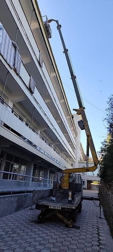 Услуга аренды автовышки Характеристики: - Телескопическая стрела с at lalafo.kg Услуга аренды автовышки Характеристики: - Телескопическая стрела с