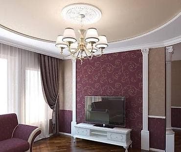 motion design: Натяжной потолок Глянцевое, Матовое, 3D потолки Гарантия, Бесплатная консультация, Бесплатный замер — 6