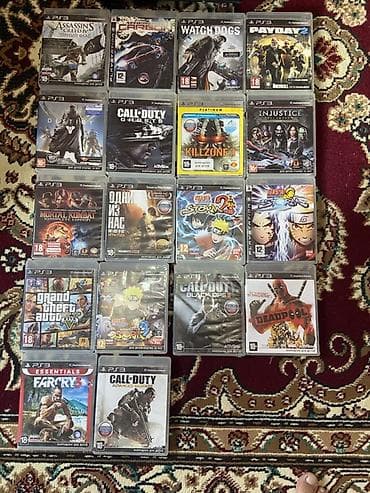 Видео оюндар жана приставкалар: Коллекция игр для PlayStation 3 (в коробках с обложками и инструкциями — 1