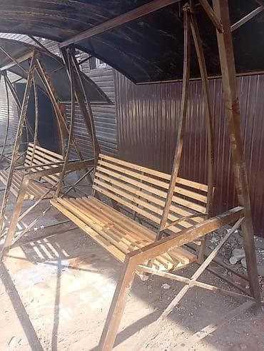 крыши: Садовые качели Со спинкой, С крышей — 1