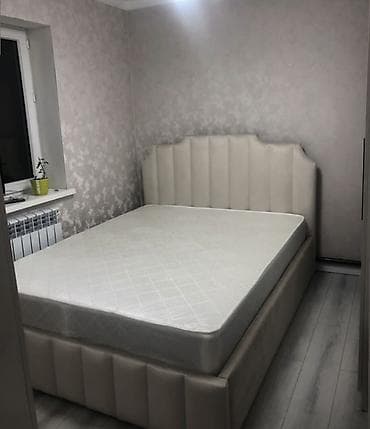 2х яростный кровать: Двуспальная кровать, С мягким изголовьем, длина - 200 см — 4