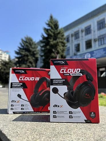 наушники hyperx cloud 2: Игровая гарнитура HyperX Cloud Core Wireless. 100% оригинал!!! — 1