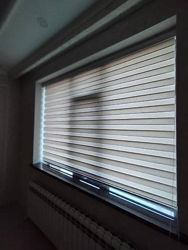 Текстиль: Премиум жалюзи «день‑ночь» и рулонные шторы на заказ - Изготовление — 3