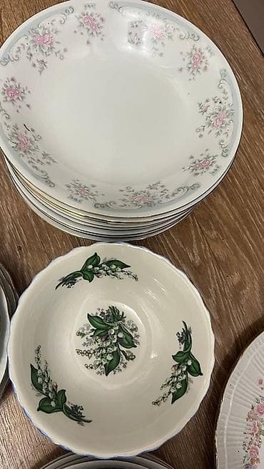 фарфоровая посуда бишкек: Продаю тарелки и чашки оптом — 2