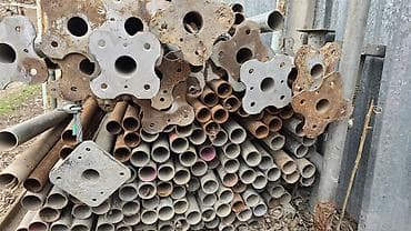 Стойки телескопические для опалубки/строительных лесов - Материал