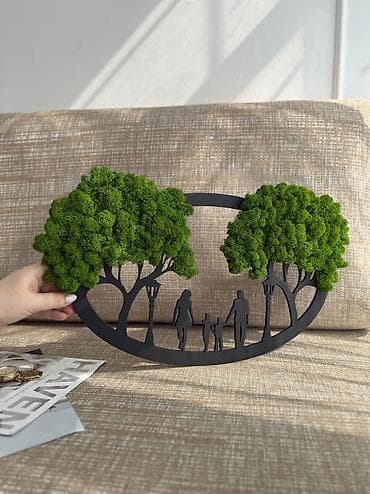 Панно из стабилизированного мха Превратите ваш интерьер в