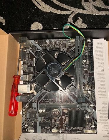 Материнская плата, Gigabyte, LGA1151, Micro-ATX, Для ПК