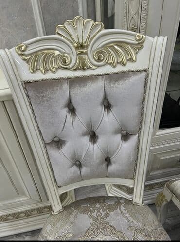 пуфик для прихожей: Стул для зала, Б/у, Дерево — 3