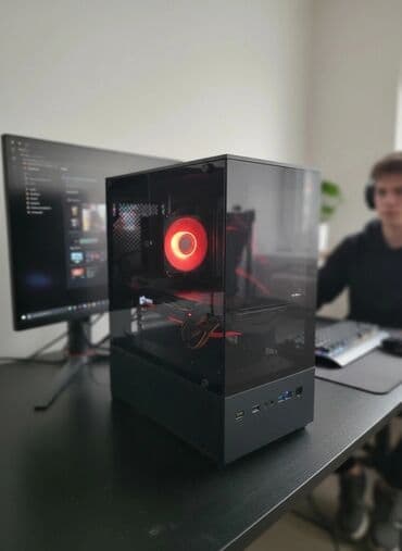 бу игровые компьютеры: Компьютер, ядер - 4, ОЗУ 16 ГБ, Для несложных задач, Б/у, Intel Core i7, NVIDIA GeForce GTX 1070, HDD + SSD — 3