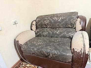 тумбочка в спальню: Комплект мягкой мебели, цвет - Коричневый — 2