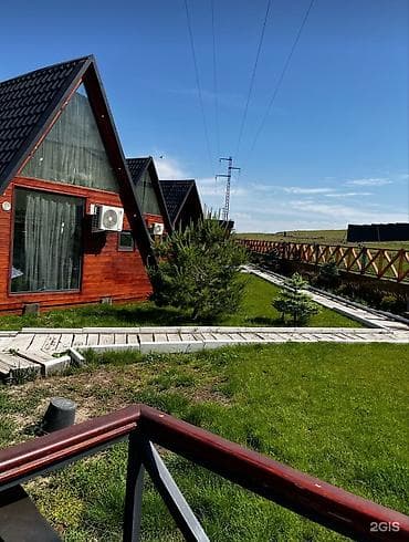 участок камин: Аренда уютных A‑frame домиков-шале - Деревянные треугольные домики с — 4
