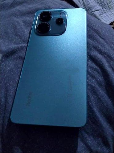 sony playstation 4 купить в бишкеке: Redmi, Redmi Note 14, Б/у, 128 ГБ, цвет - Голубой — 2