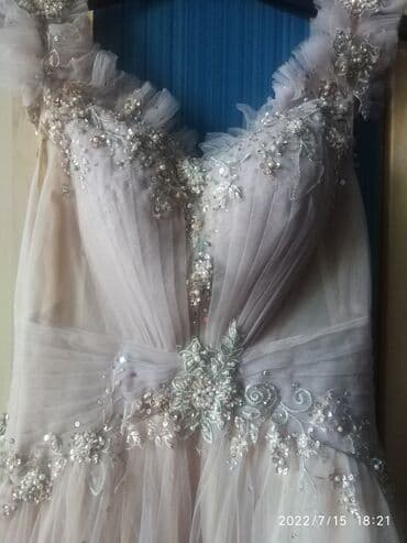 выпускное платье в греческом стиле: Очень нежное платье на выпускной размер свободный корсет. Цвет — 2