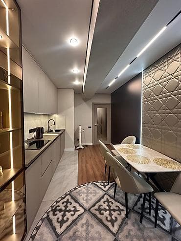 2 room flat: 2 комнаты, 65 м², Элитка, 3 этаж, Дизайнерский ремонт — 2