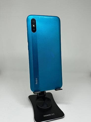 Redmi, Redmi 9A, Колдонулган, 32 ГБ, түсү - Көк, 2 SIM