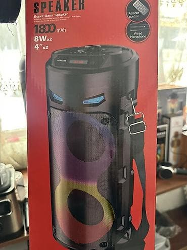 Аудиотехника: Портативная акустика ZQS4239S (Super Bass Speaker) - Два динамика: 4" — 7