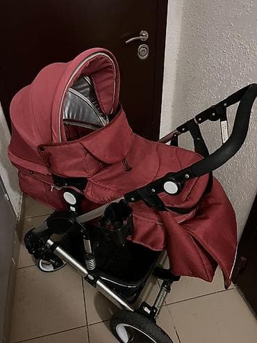 Детская коляска Belecoo 2-в-1 (люлька/прогулочный блок), цвет