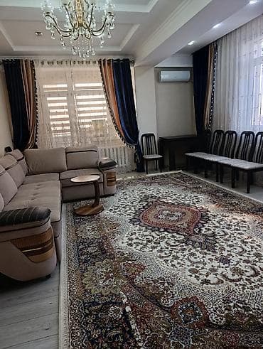 квартира в бишкеке снять: 3 комнаты, Собственник, Без подселения, С мебелью полностью — 3