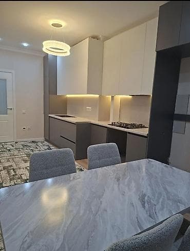 binar: 1 комната, 43 м², Асанбай мкр Элитка, 2 этаж, Евроремонт — 2