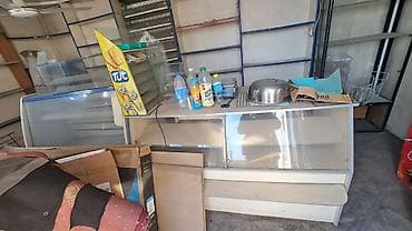 магазин оборудование: Срочно продаётся Павильон вместе с оборудованием,полки — 4