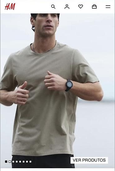 calvin klein трусы: Мужская футболка, XL, H&M, Новый, цвет - Серый, Самовывоз, Платная доставка — 3