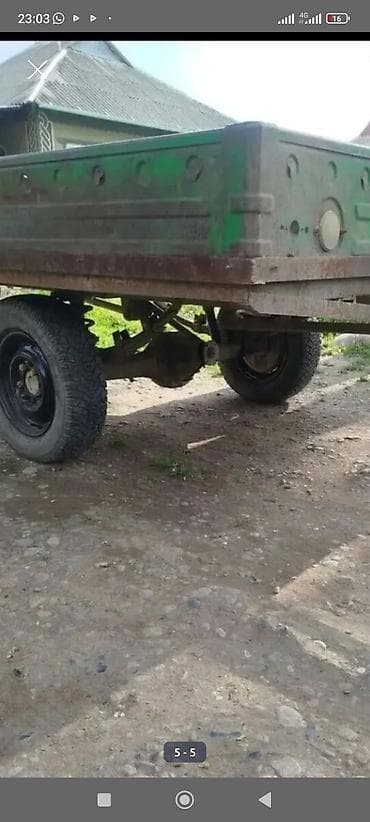 УАЗ: Одноосный прицеп с кузовом от УАЗ/ГАЗ (бортовой). Характеристики и — 1