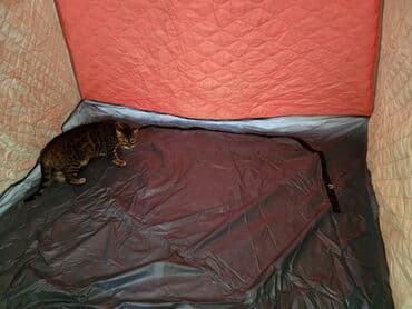 купить прикормочный кораблик для рыбалки: Зимняя быстровозводимая палатка-куб для рыбалки/туризма утеплённая — 10