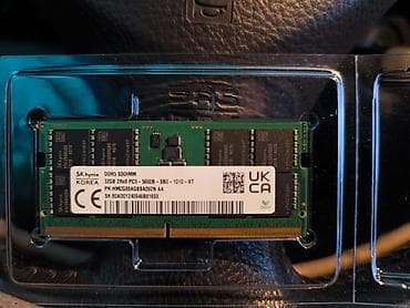 нутбук: Оперативная память, Новый, Hynix, 32 ГБ, DDR5, 5600 МГц, Для ноутбука — 4