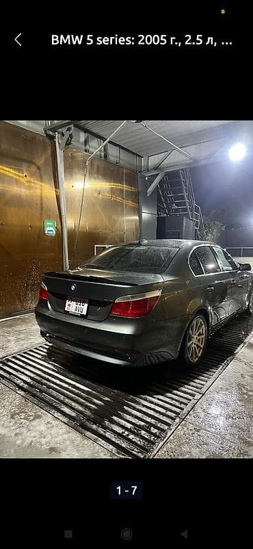 saab: BMW 5 series: 2005 г., 2.5 л, Автомат, Бензин, Седан — 4