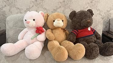 кресло samurai: 🐻 Продам милых больших мишек 🤎🩷 Совершенно новые, подарили только — 4