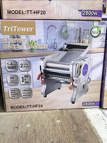 Оборудование для производства: Электрическая лапшерезка TriTower - Назначение: раскатка теста и — 6