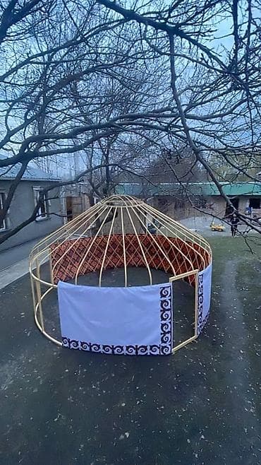 спортивный тренажёр: Юрта (стационарно-разборная тентовая конструкция круглой формы) - — 8